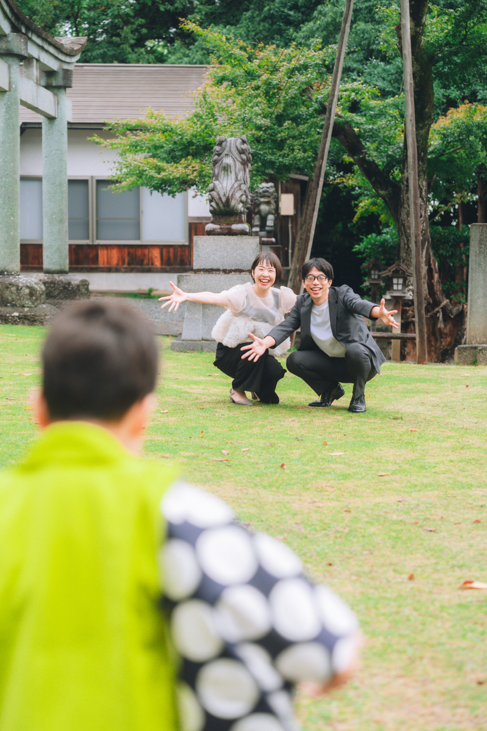 福井県越前市家族写真｜お宮参り｜七五三｜出張撮影｜ハジーフォト出張カメラマン